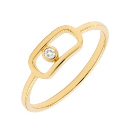 Χρυσό δαχτυλίδι Κ14 με ζιργκόν